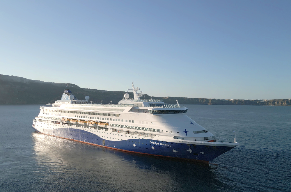 Cruise Blog, Celestyal Discovery becomes the first ship in Greece to be refuelled with a marine biofuel blend
